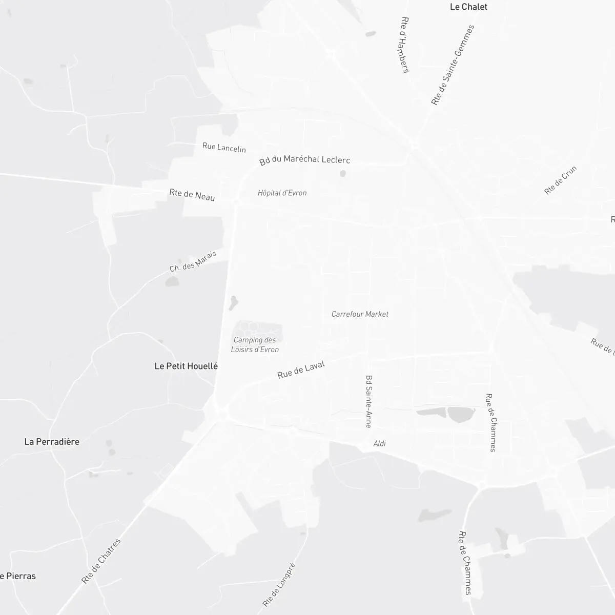 Carte du parcours 5K · 10K · 21K