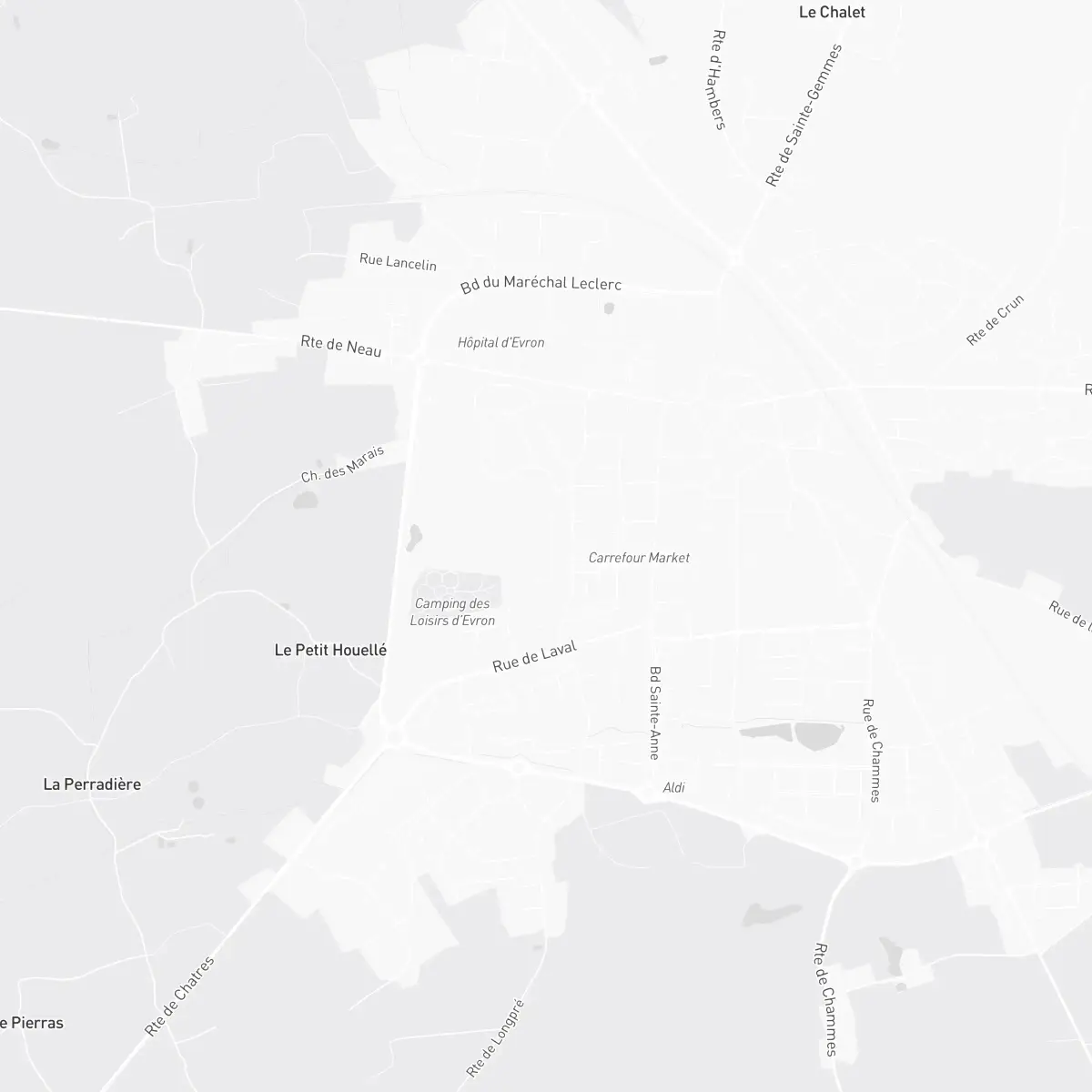 Carte du parcours 5K · 10K · 21K