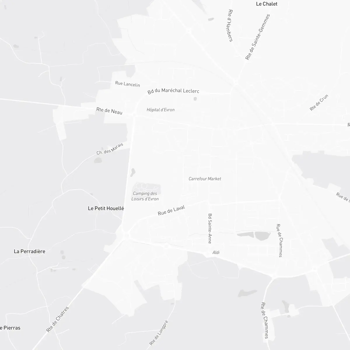 Carte du parcours 5K · 10K · 21K
