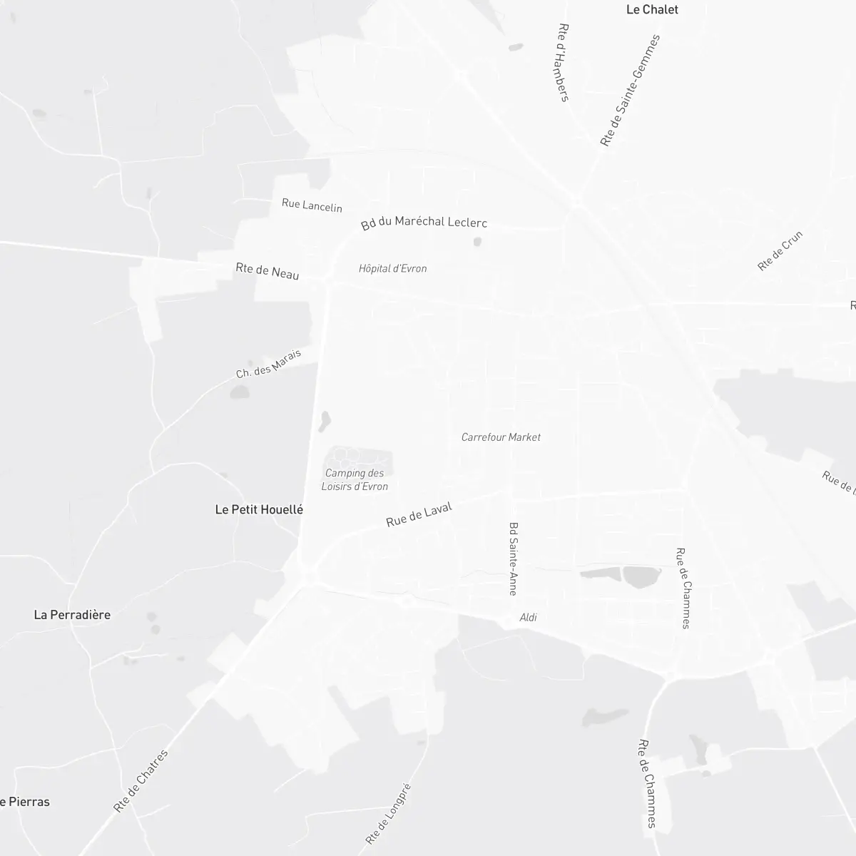 Carte du parcours 5K · 10K · 21K